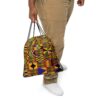 Kente 001 Drawstring bag - Image 2