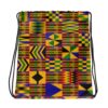 Kente 001 Drawstring bag