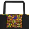 Kente 001 Large Tote Bag - Image 3