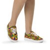 Kente 001 Women’s lace-up canvas shoes