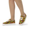 Kente 001 Women’s lace-up canvas shoes - Image 6